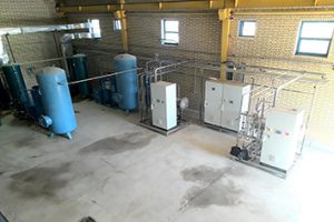 سیستم های صنعتی ازن ژنراتور آب و فاضلاب شهر ساوه